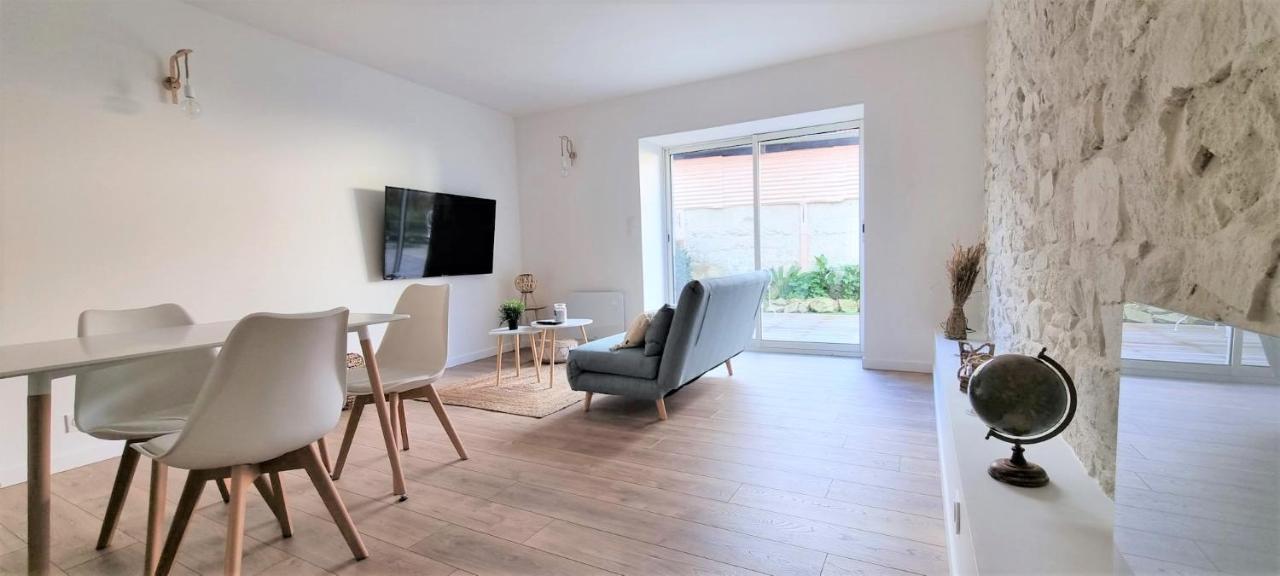Apartmán Le P'Tit Boheme, Terrasse Privative. Lanester Exteriér fotografie